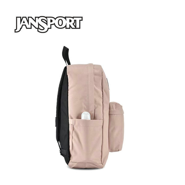 Jansport 後背包 運動戶外 織物 大容量 雙肩包 男女同款 蜜蠟粉