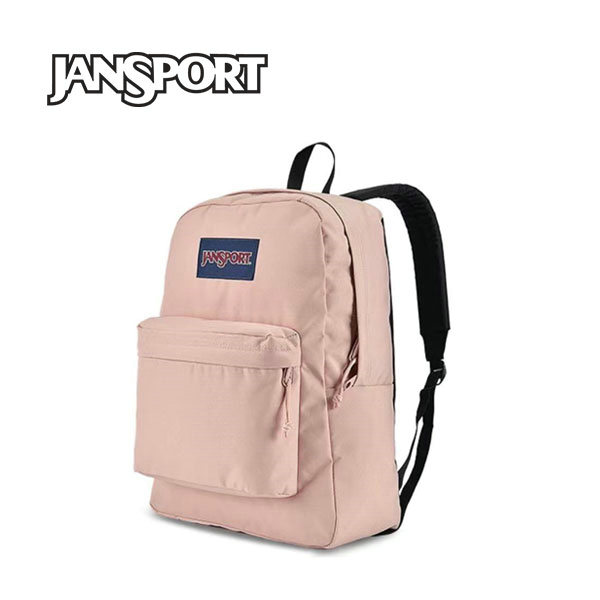 Jansport 後背包 運動戶外 織物 大容量 雙肩包 男女同款 蜜蠟粉
