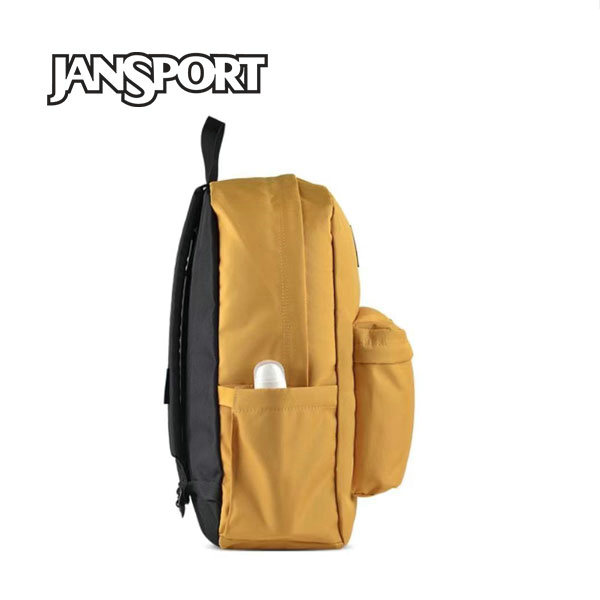 Jansport 後背包 雙肩包 學生 大容量電腦包 情侶款 黃色