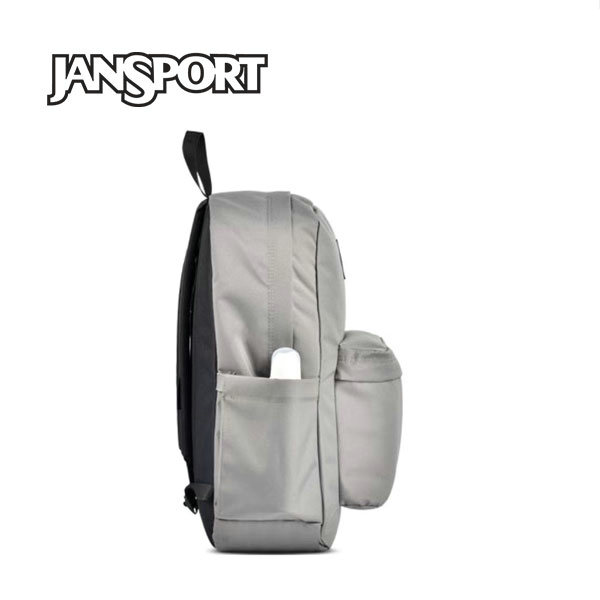 Jansport 後背包 雙肩包 休閑戶外 學生書包 大容量電腦包 灰色